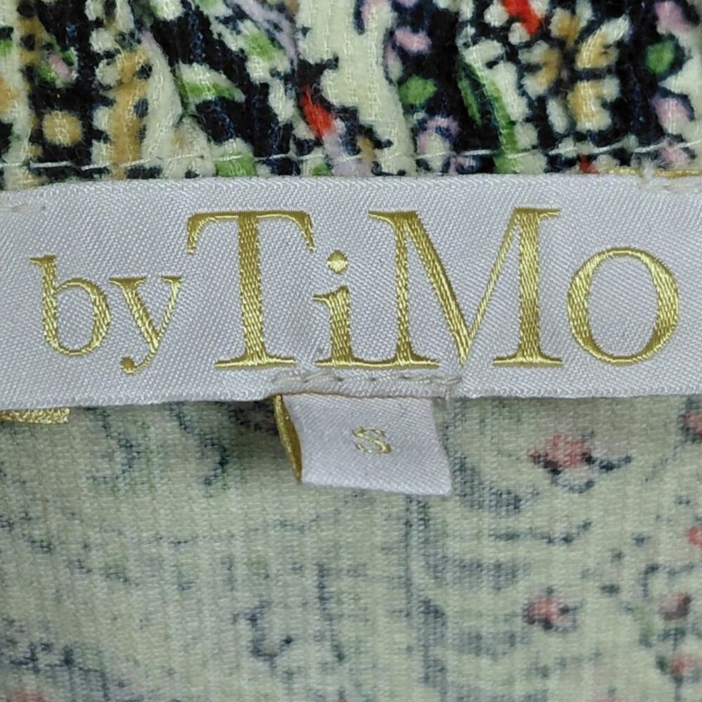 byTiMo Multicolor Collared Mini Ruffle Lace Trim Dress Women Size S - Picture 5 of 11